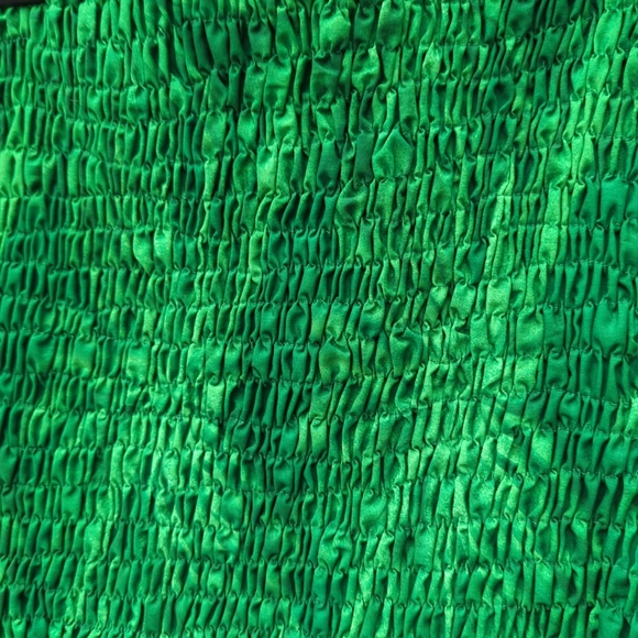 Barefoot Attitude Green Bandeau Top New Without Tags - Picture 6 of 7